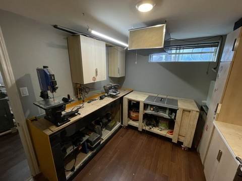 L'atelier de menuiserie