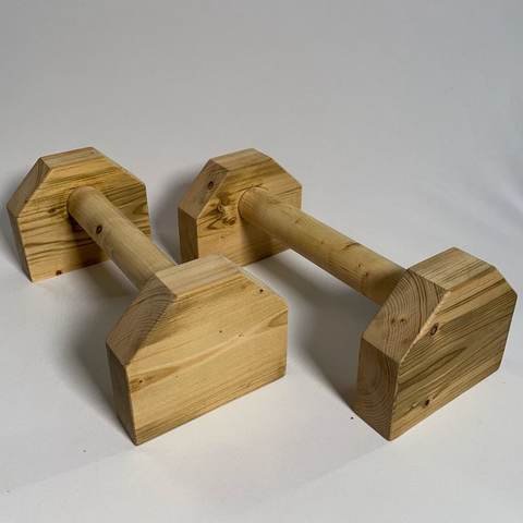 Parallettes en bois