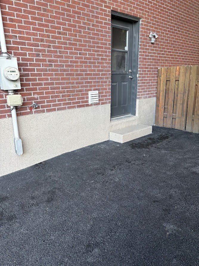 Le même perron, terminé, photo 1