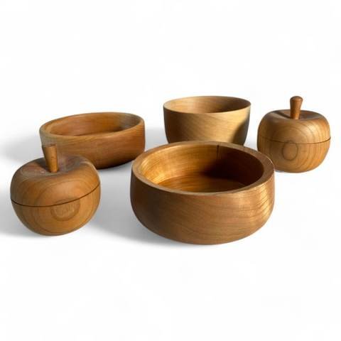 Petit bol en bois (gravure au choix)