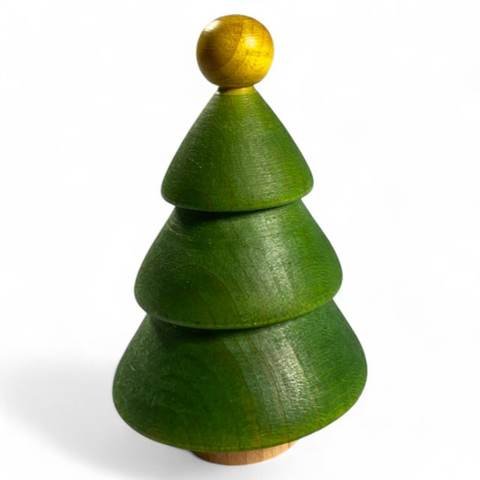Sapin de Noël décoratif en bois d'érable (2" x 2" x 4"), photo 8