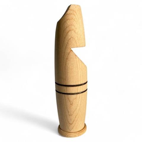 Sifflet artisanal en bois d’érable (4" x 1" x 1"), photo 5