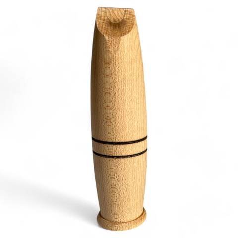 Sifflet artisanal en bois d’érable (4" x 1" x 1"), photo 8