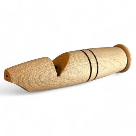 Sifflet artisanal en bois d’érable (4" x 1" x 1"), photo 10