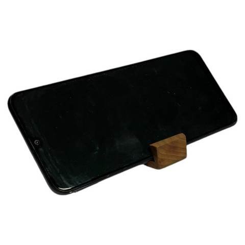 Support pour téléphone, ouvre-bouteille et porte-clés en bois en forme de boussole (2,75" x 1,75" x 0,75", Butternut, gravure incluse), photo 2